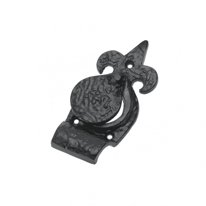 Eliza Tinsley Cylinder Pull Fleur De Lys Black (Box of 5)