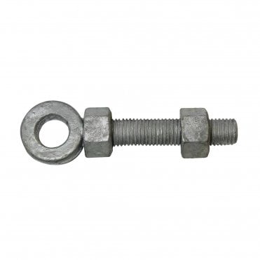 Galvanised Adjustable Gate Eyes 2 Nuts - Box of 10