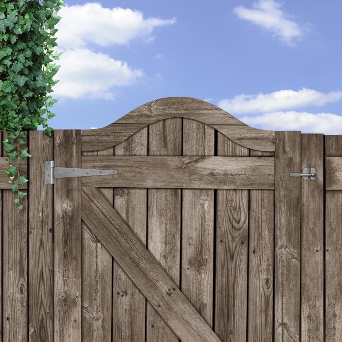 Eliza Tinsley Galvanised Gate Set C complete with Auto Gate Catch & Tee Hinges
