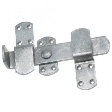 Galvanised Kickover Latch Wall