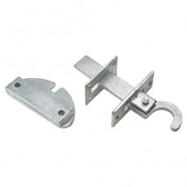Galvanised Mortice Gate Latch Set (Box of 5)