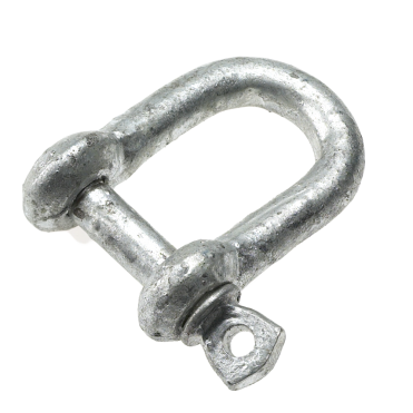 Galvanised Untested D Shackles