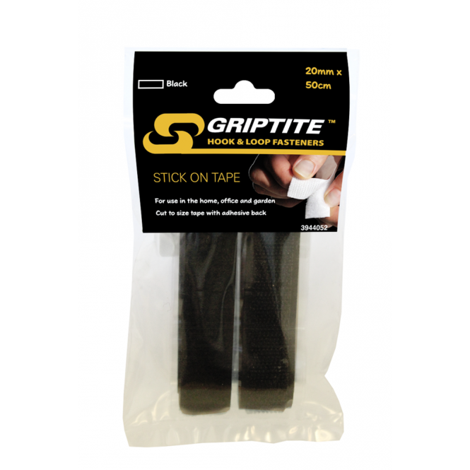 Eliza Tinsley GRIPTITE 20mmx50cm White Stick on Tape (Box of 6)