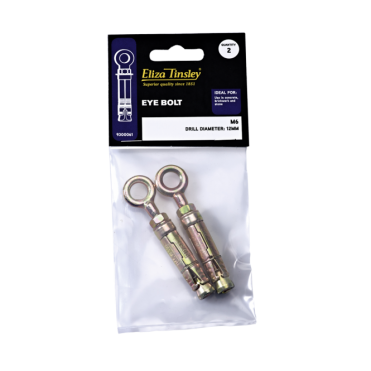 M10 Eye Bolts - Box of 5 Packs of 2 Pieces