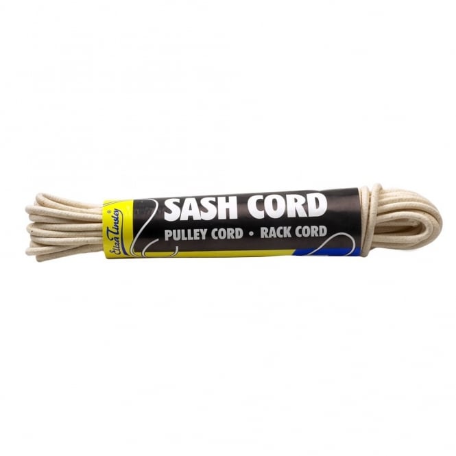 Eliza Tinsley No2 4mm Sash Cord Waxed Cotton 12.5m Pack (Pack of 10)