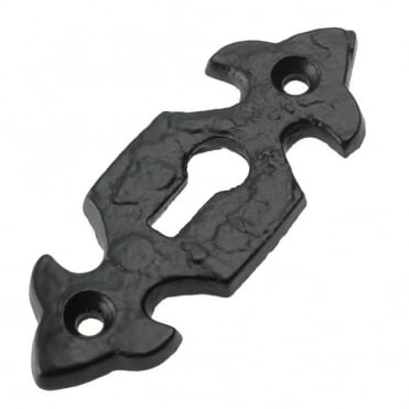 Open Escutcheon Black 2 Per (Box of 5)