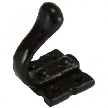 Robe Hook Black (Box of 5)