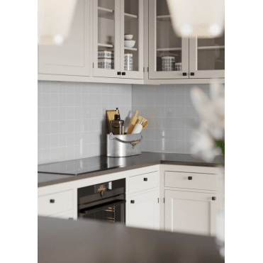 10x10cm Square Tile 600x580mm Splashback - London (Pack of 2)
