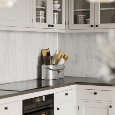 Plain Panel Splashback - Shabby Chic (Pack of 2)