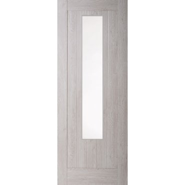 Mexicano Internal Smokey Grey Laminated 1 Light Door - Obscure