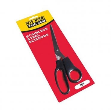 Fit For The Job 10" Stainless Steel Scissors