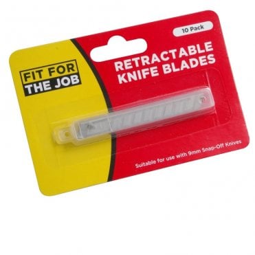 Fit For The Job Snap-Off Blades 9mm (10 Pack)