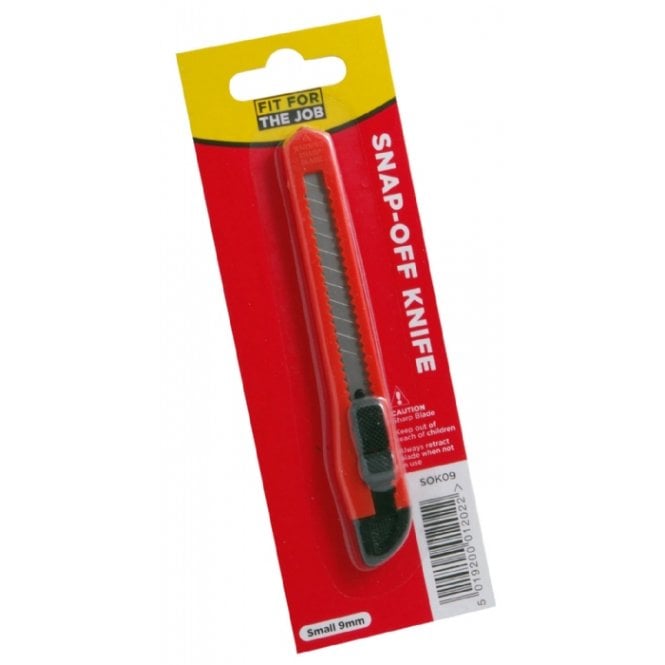 Fit For The Job  Snap-Off Knife 9mm