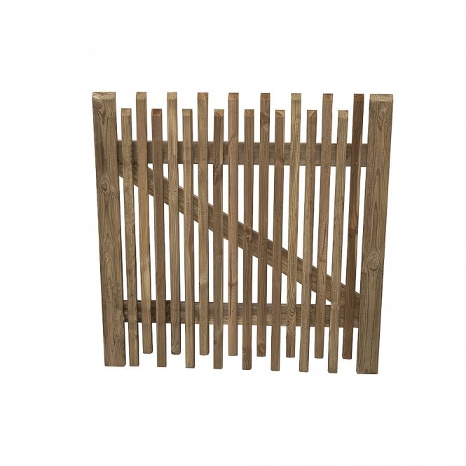Forest Contemporary Picket Gate 3ft (0.90m high)