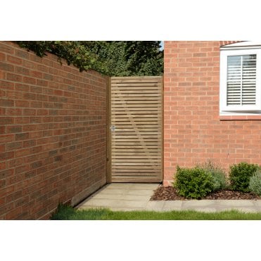 Double Slatted Gate 6ft (1.83m high)