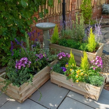 Durham Rectangular Planter - Set of 3