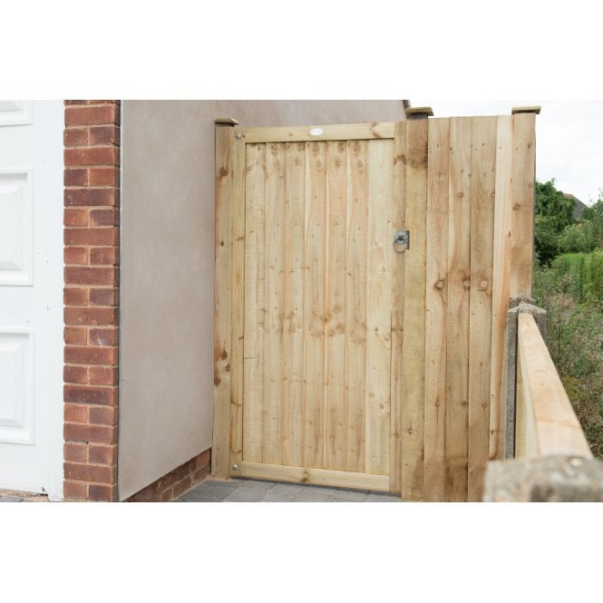Forest Pressure Treated Featheredge Gate 6ft (1.80m high) (Home Delivery)