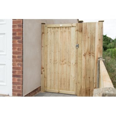 Pressure Treated Featheredge Gate 6ft (1.80m high) (Home Delivery)