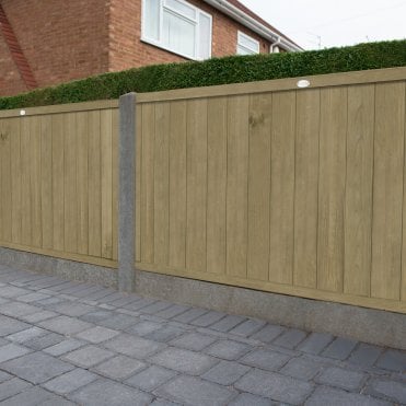 Pressure Treated Vertical Tongue and Groove Fence Panel