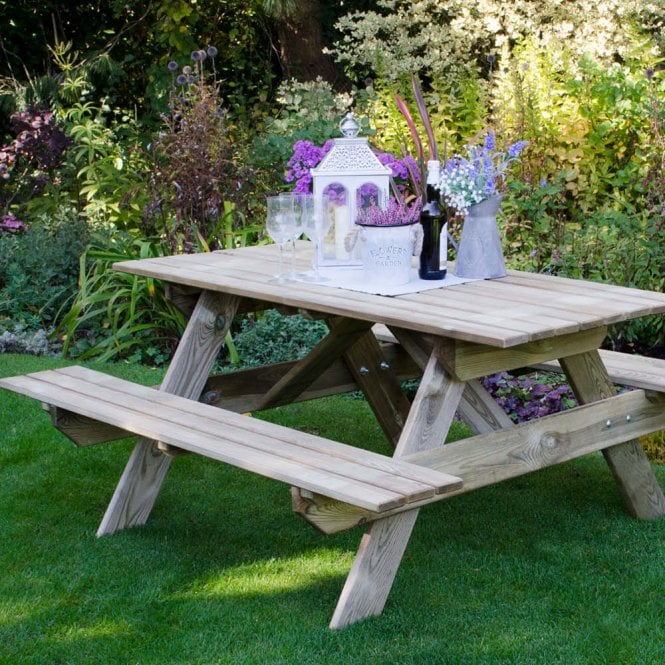 Forest Rectangular Picnic Table