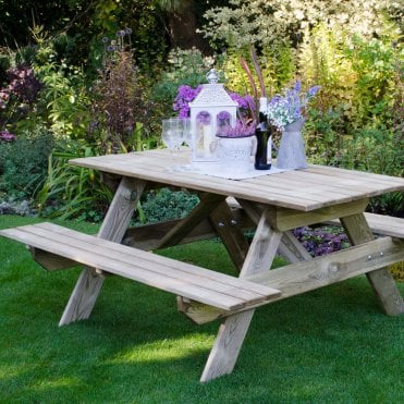 Rectangular Picnic Table