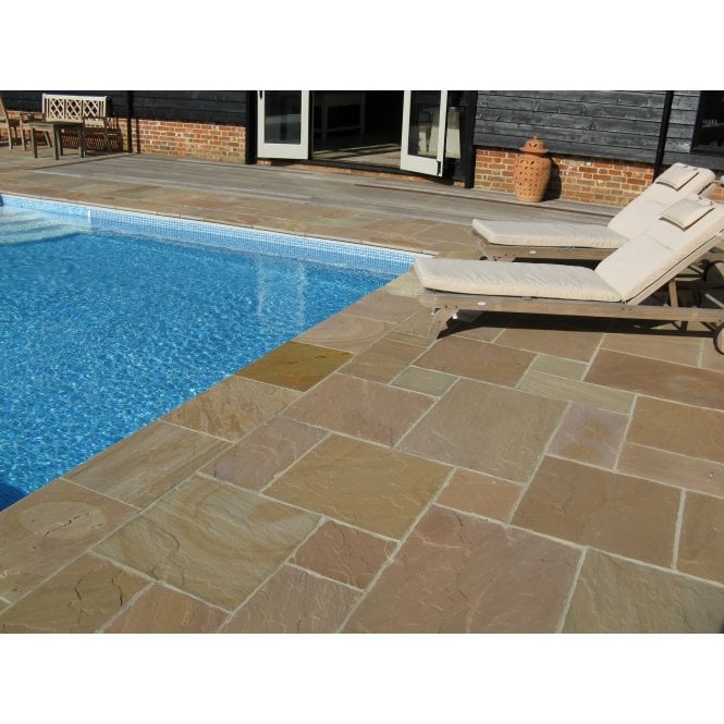 Global Landscaping HAND SELECTED SANDSTONE PAVING