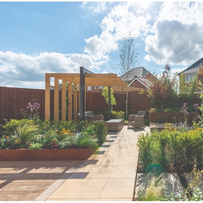 Global Landscaping Natural Porcelain Paving 900x600mm Pack