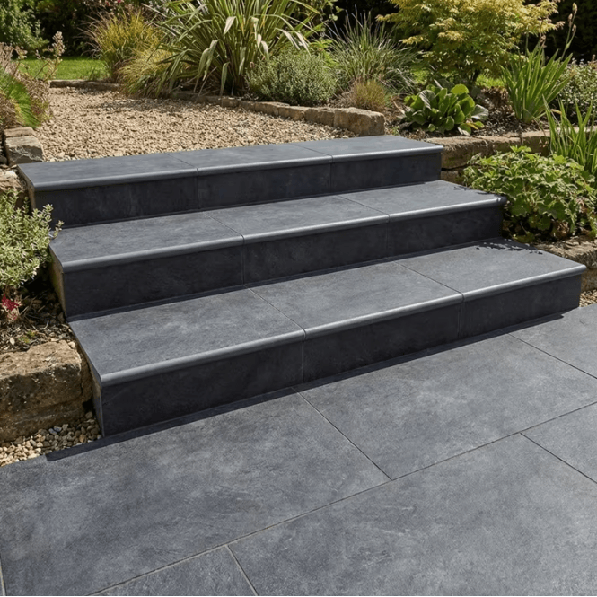 Global Landscaping Porcelain Bullnose Step 