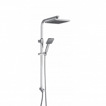 Highlife Bathrooms Banff Overhead Shower Kit & Hand Shower | Beatsons