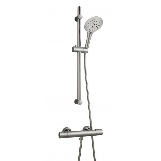 Highlife Bathrooms DARVEL COOL TOUCH THERMOSTATIC SHOWER VALVE & SHOWER KIT