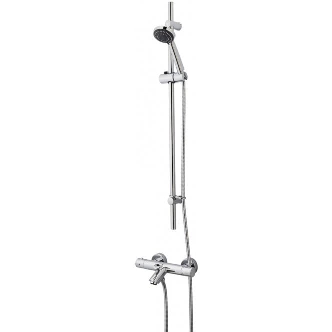 Highlife Bathrooms DEAN THERMOSTATIC BATH SHOWER MIXER VALVE & SHOWER KIT