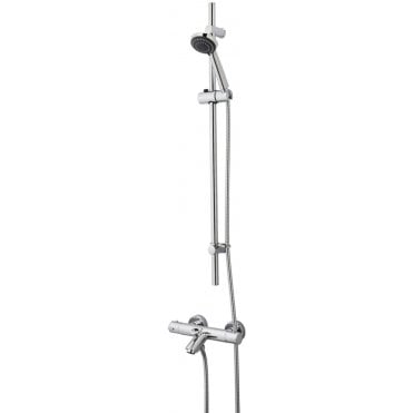 DEAN THERMOSTATIC BATH SHOWER MIXER VALVE & SHOWER KIT