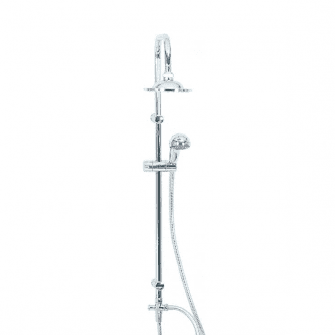 Highlife Bathrooms LEVEN OVERHEAD SHOWER KIT & HAND SHOWER