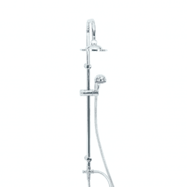 Highlife Bathrooms Leven Overhead Shower Kit & Hand Shower | Beatsons