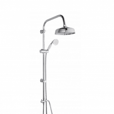 Highlife Bathrooms Melrose Overhead Shower Kit & Hand Shower | Beatsons