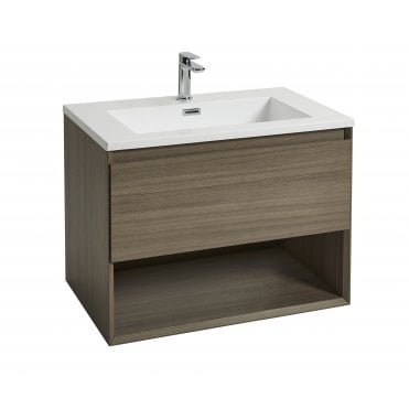 Highlife Bathrooms Oakley 800mm White Armastone basin