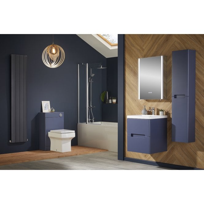 Highlife Bathrooms Selkirk 500mm Wall Hung 2 Drawer Unit