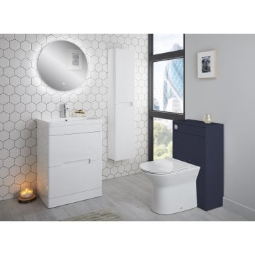 Highlife Bathrooms Selkirk 600mm floor standing 2 Drawer Unit