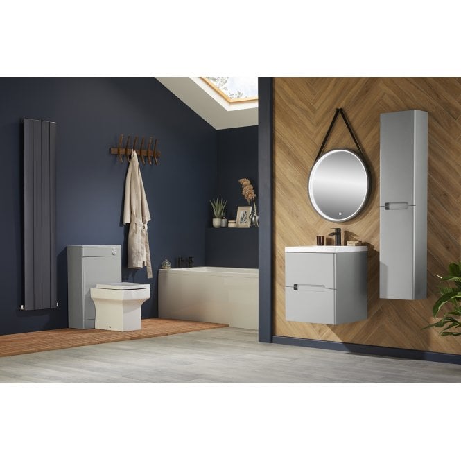 Highlife Bathrooms SELKIRK 800mm Wall Hung 2 DRAWER UNIT