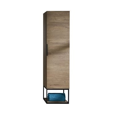 highlife bathrooms oak tallboy bathroom cabinet