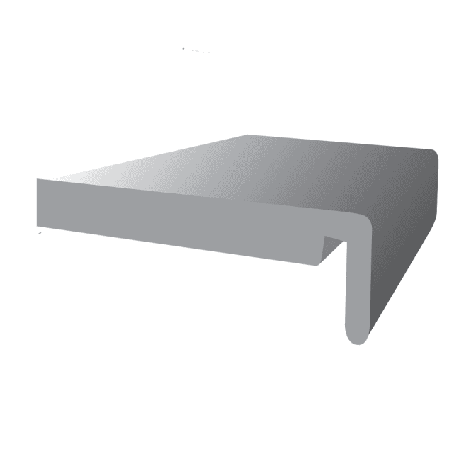 Kalsi Plastics 16mm Fascia Board (Mamouth) White