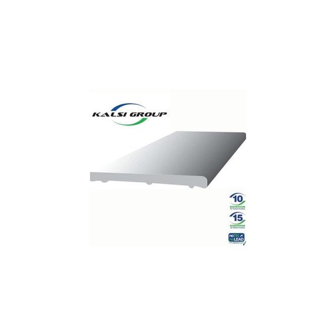 Kalsi Plastics 9mm Flat Board white