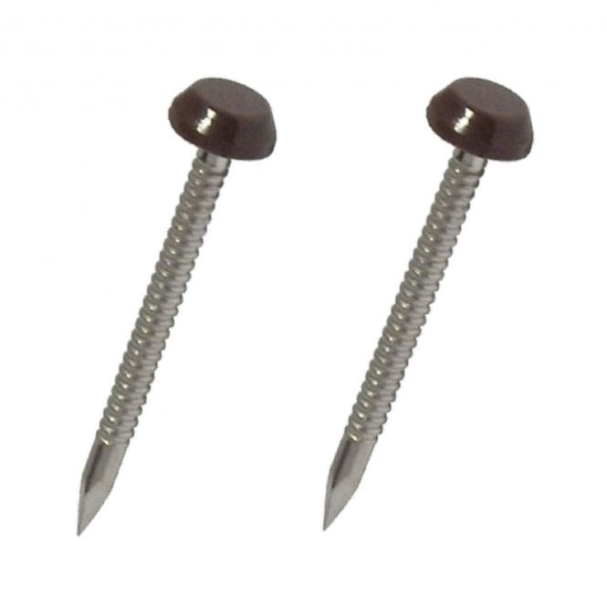Kalsi Plastics Polytop Nails Dark Brown (100)