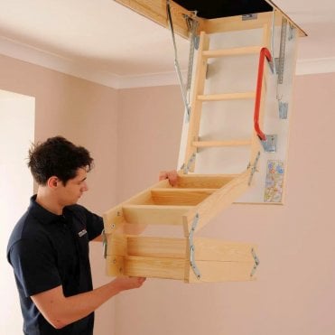 keylite loft ladders one person install solo install on your own
