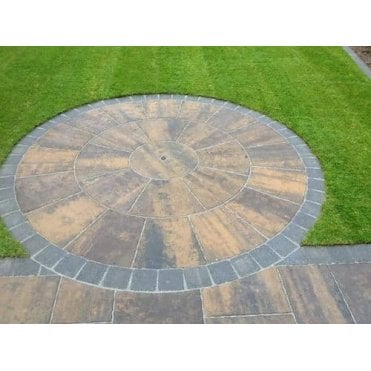 laird valhalla circular paving