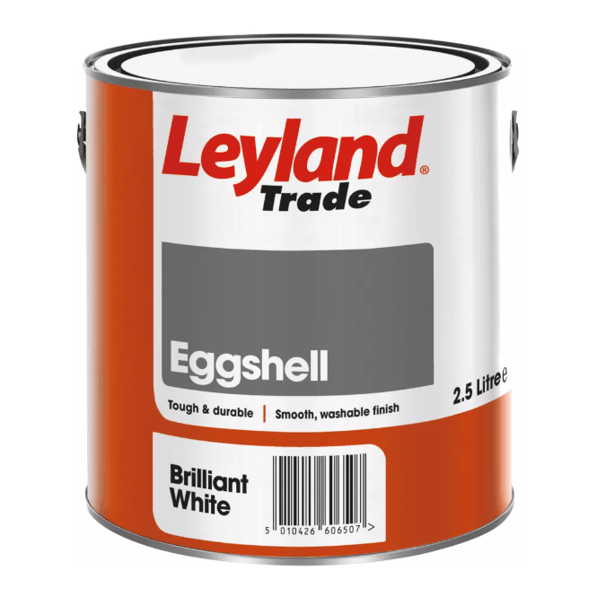 Leyland Eggshell Brilliant White