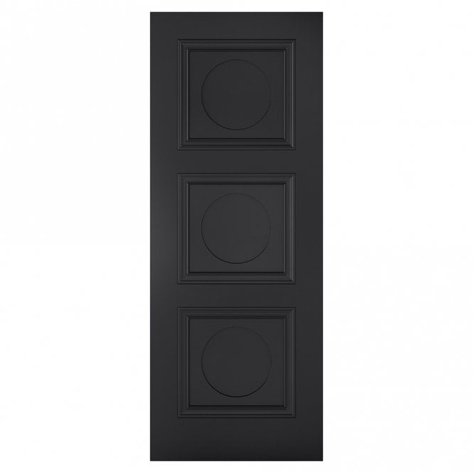 LPD Doors Antwerp 3P Primed Black Doors