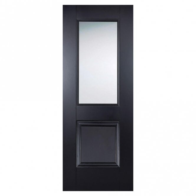 LPD Doors Arnhem 1L Primed Plus Black Doors