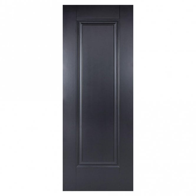 LPD Doors BLACK EINDHOVEN 1 PANEL PRIMED
