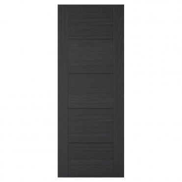 CHARCOAL BLACK VANCOUVER 5P PRE-FINISHED INTERNAL DOOR